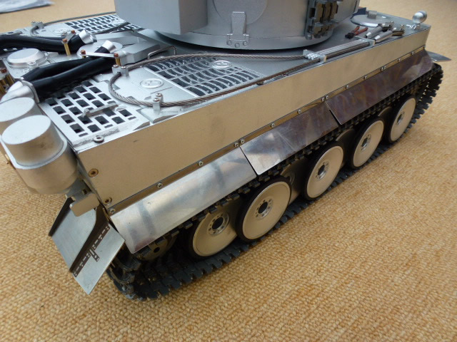 Mato/HengLong German Tiger I 1/16 RC Tank Model Rear Panel Metal Tool Box MT035