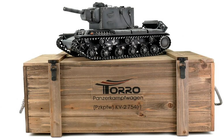 Torro 1/16 RC Panzer III Medium Tank RTR Metal Pro Edition Wooden Crate 